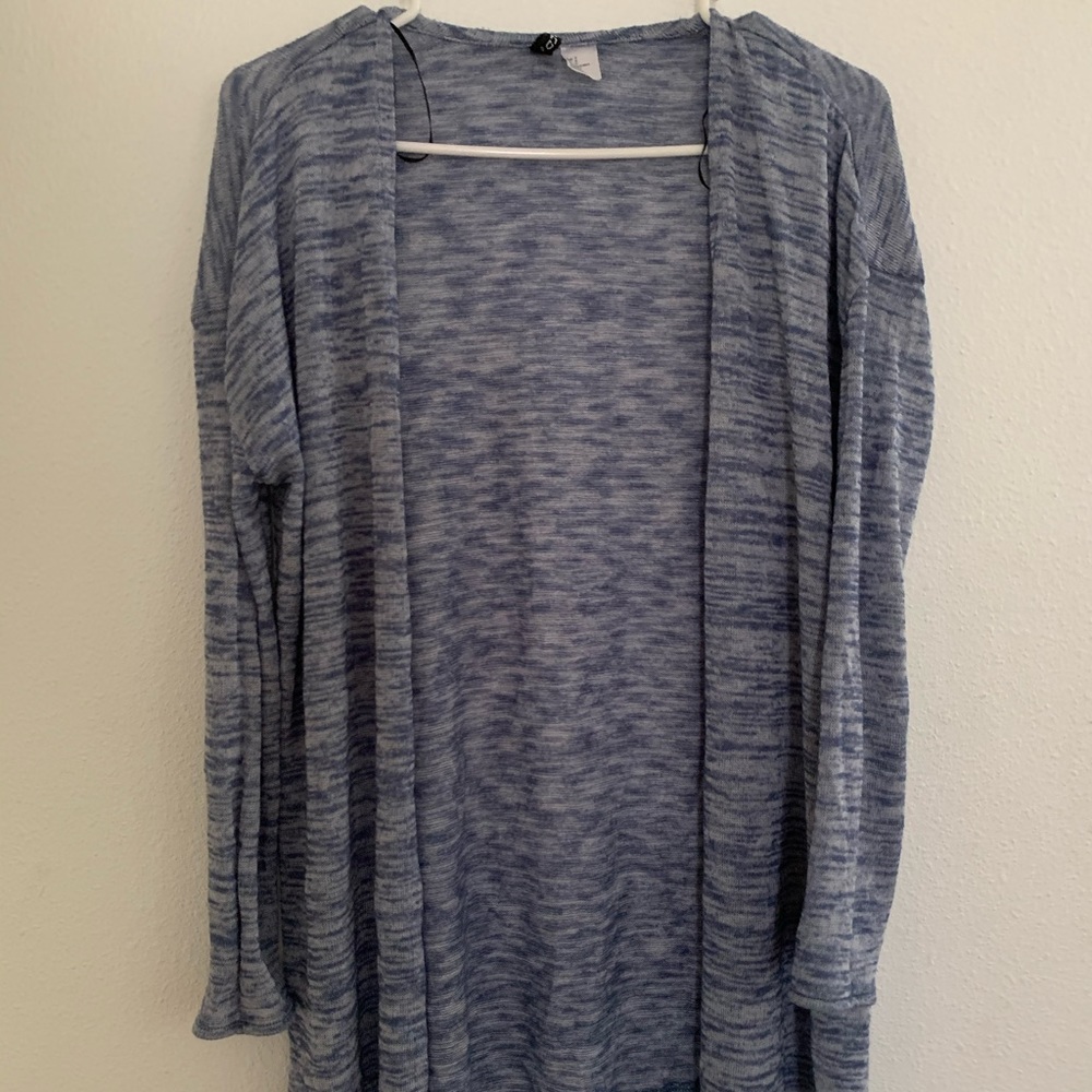 Light blue cardigan